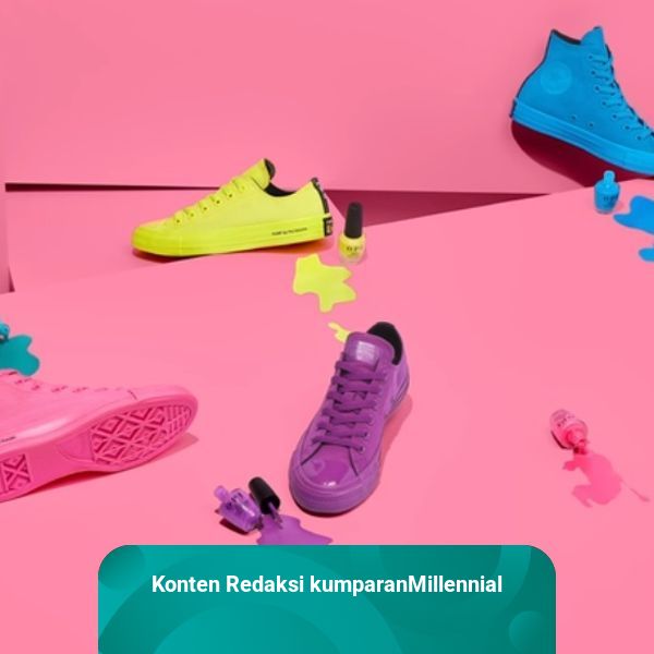 Converse x OPI Luncurkan Sneaker dengan Empat Warna Neon